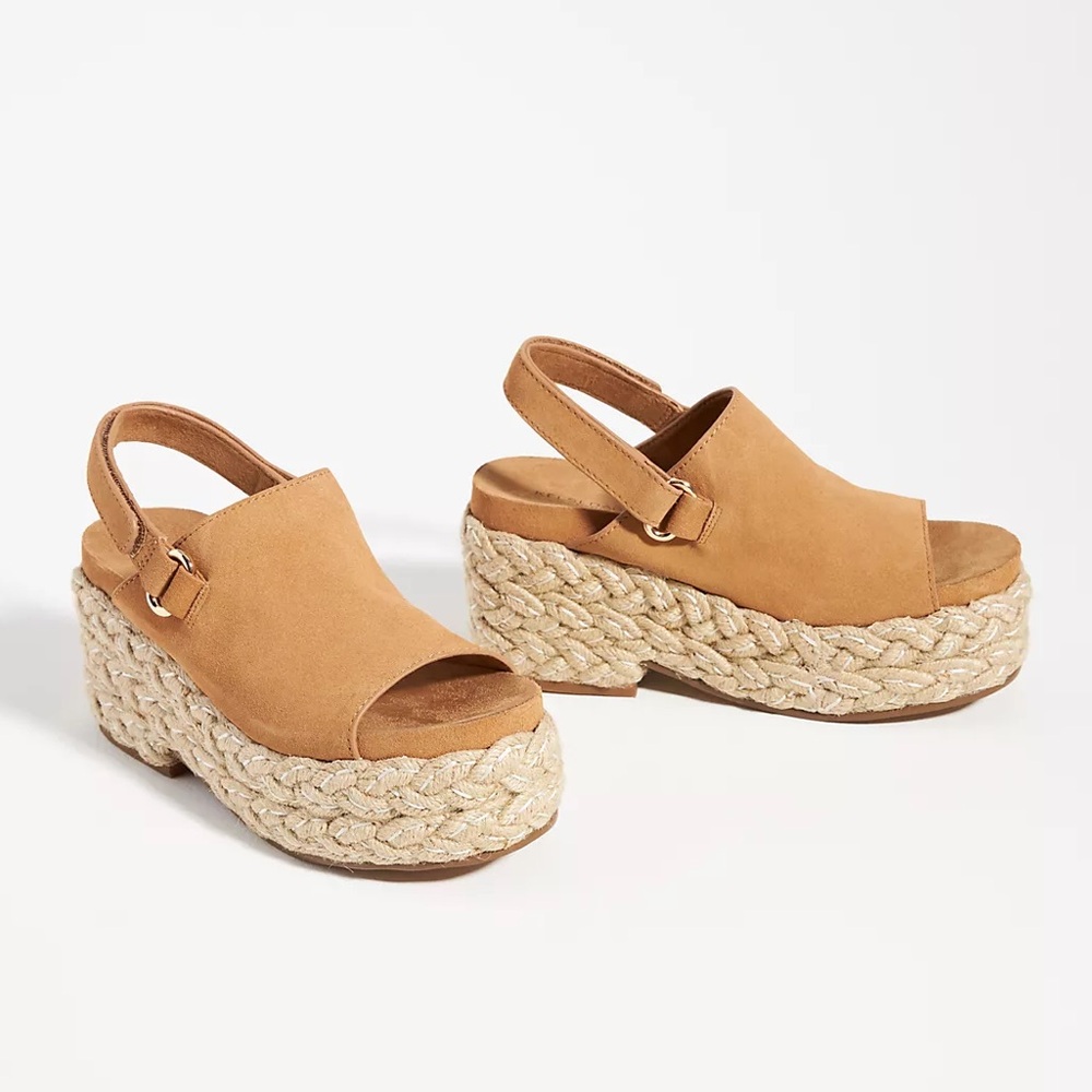 Anthropologie x Kelsi Dagger Brooklyn Keys Platform Sandals